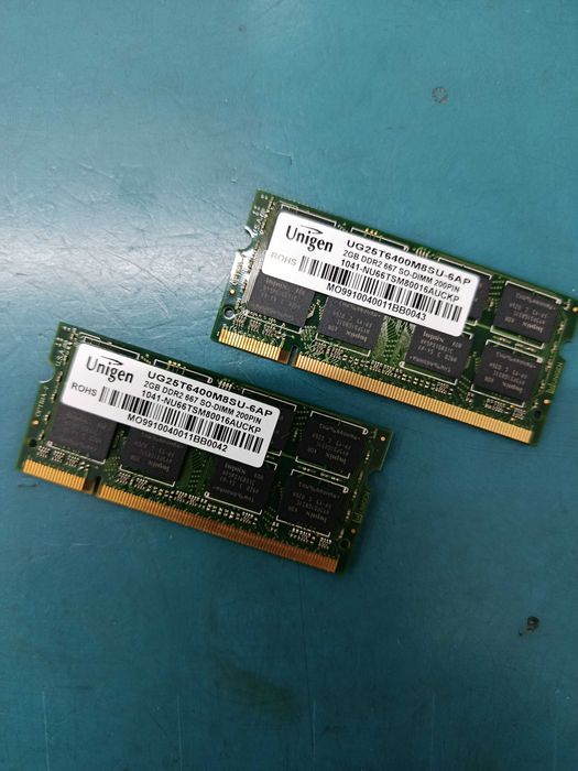 Memória sodimm ddr2 2Gb ou 4Gb 166Mhz