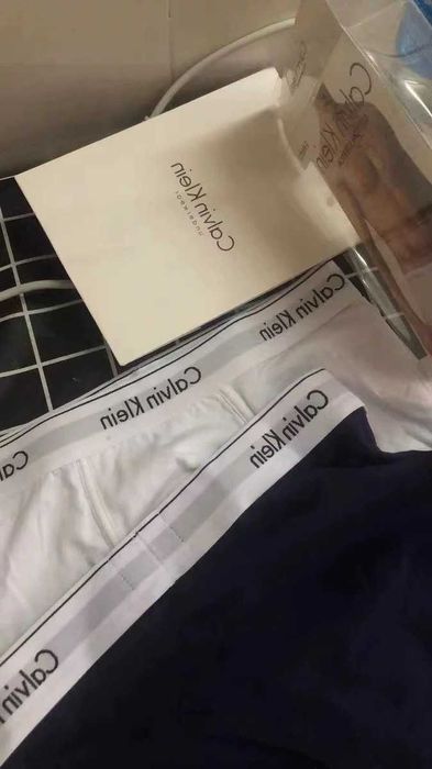 Zestaw bokserek CK – 3 sztuki, kolory: czarny, biały, szary