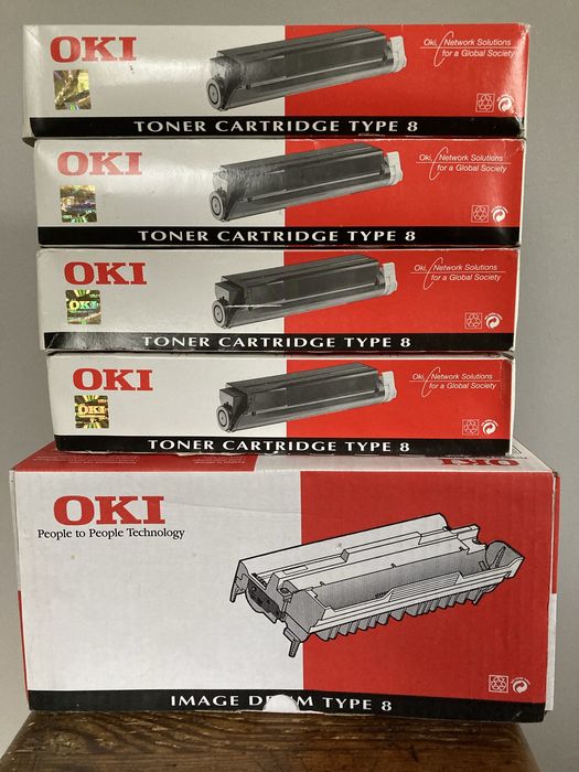 Bęben i tonery OKI type 8, do OKIPAGE 14 Series