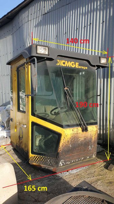 Kabina ZL50G2  XCMG Case JCB  CAT Volvo Kamatsu wozidło kombajn