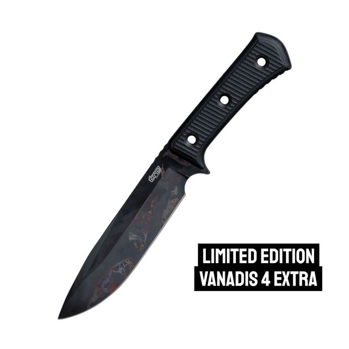 Nóż TRC Knives Apocalypse Biohazard Apocalyptic Vanadis 4 Extra Black G10