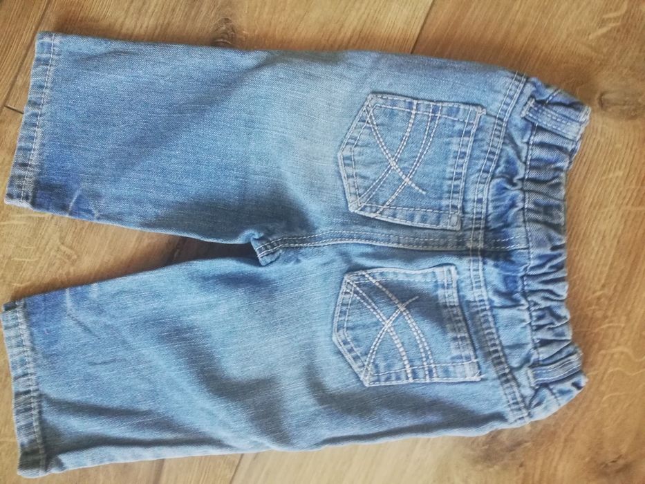 Spodnie jeans chłopięce roz 80