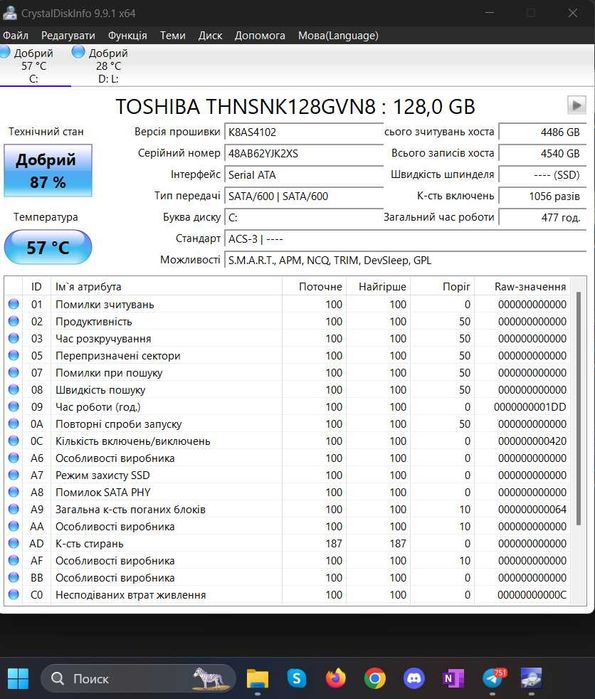 Ноутбук ASUS VivoBook 15 X542UF-DM004T  Dark Grey.
