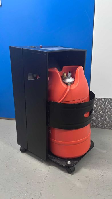 Aquecedor a gás da marca Einhell com 3 níveis de aquecimento