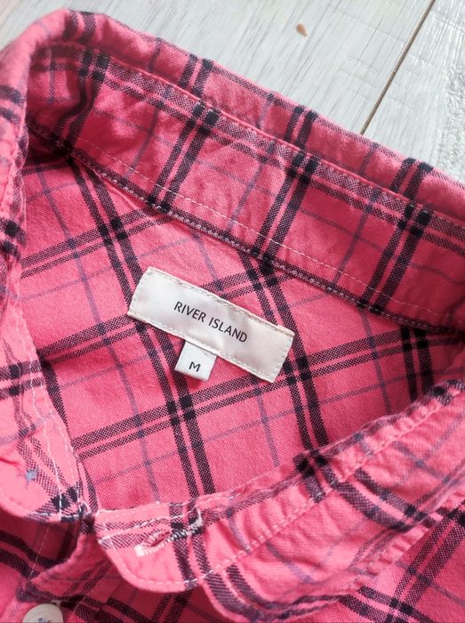 River Island świetna koszula w kratę rozm M