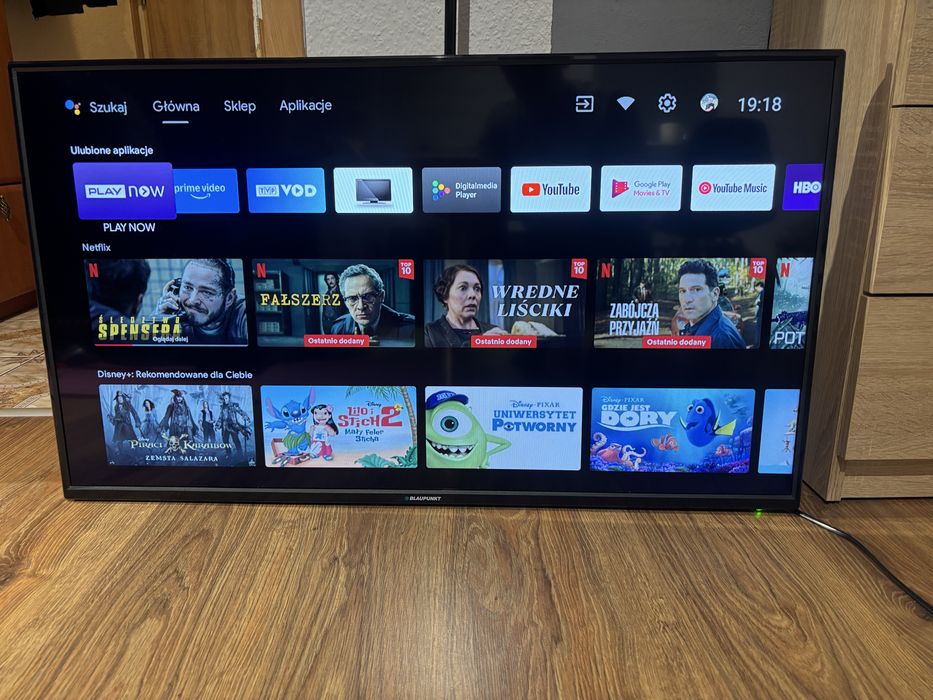 TV 40” Blaupunkt smart tv