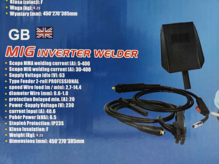 Spawarka migomat boxer