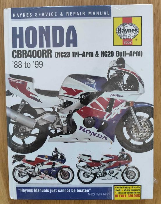 Instrukcja Honda CBR 400RR Haynes