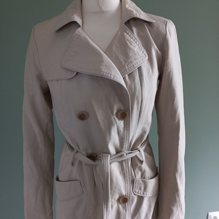 firmowy płaszczyk damski-ONLY-rozmiar-S-36