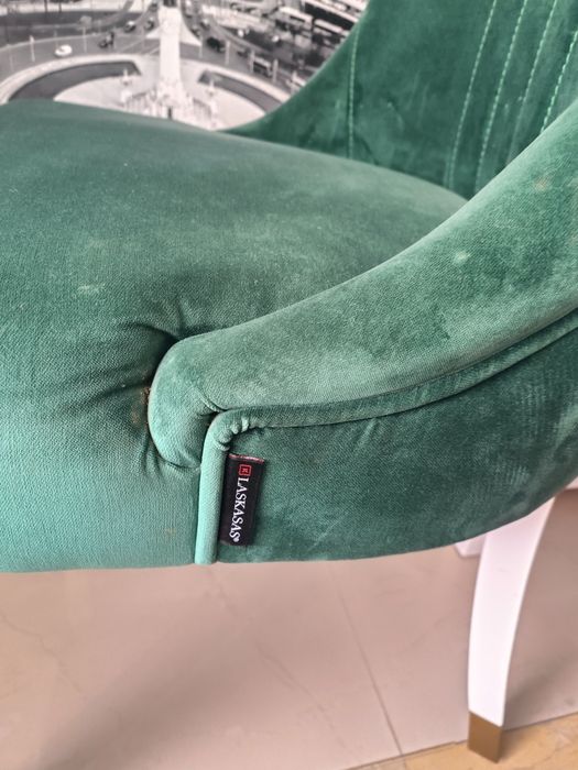 Cadeira verde Laskasas lindas