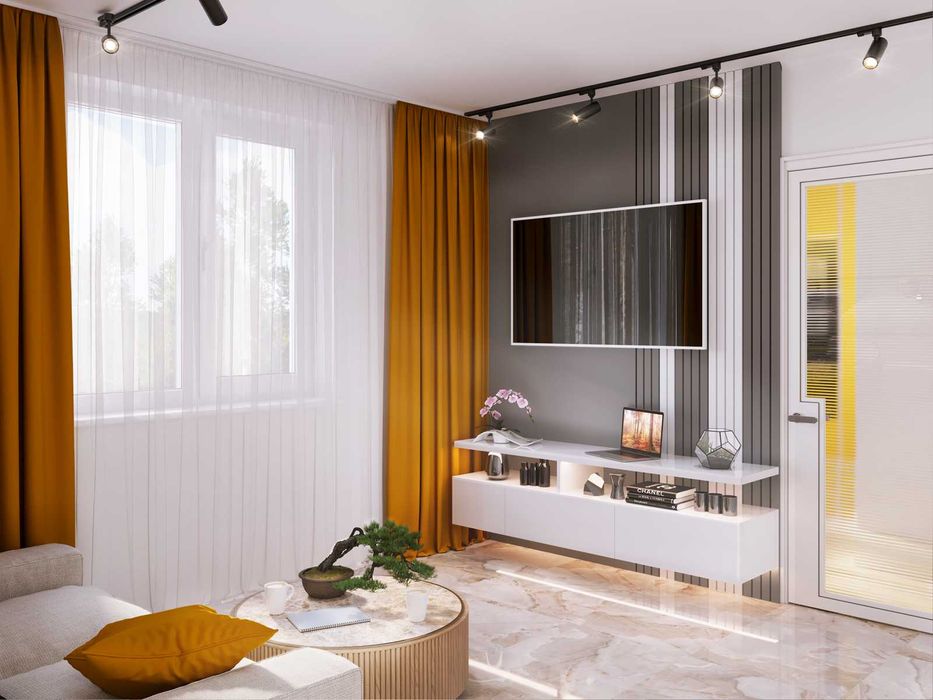 1-кім. квартира 18.04 кв.м | Роздільна | Новобудова | Без комісії