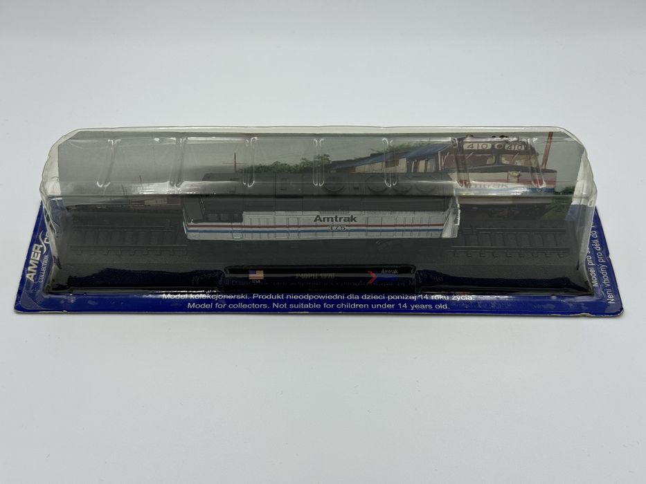 F40PH Amercom skala 1:160 - Lokomotywy Świata