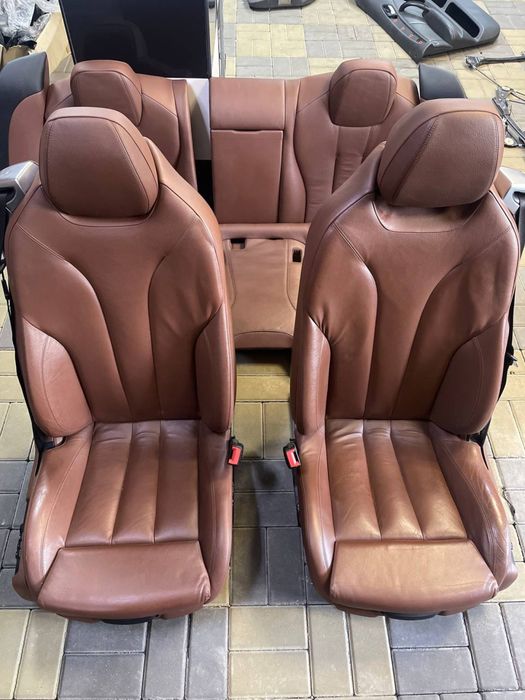 Продам комплект сидений BMW F06 Dacota zimt/braun