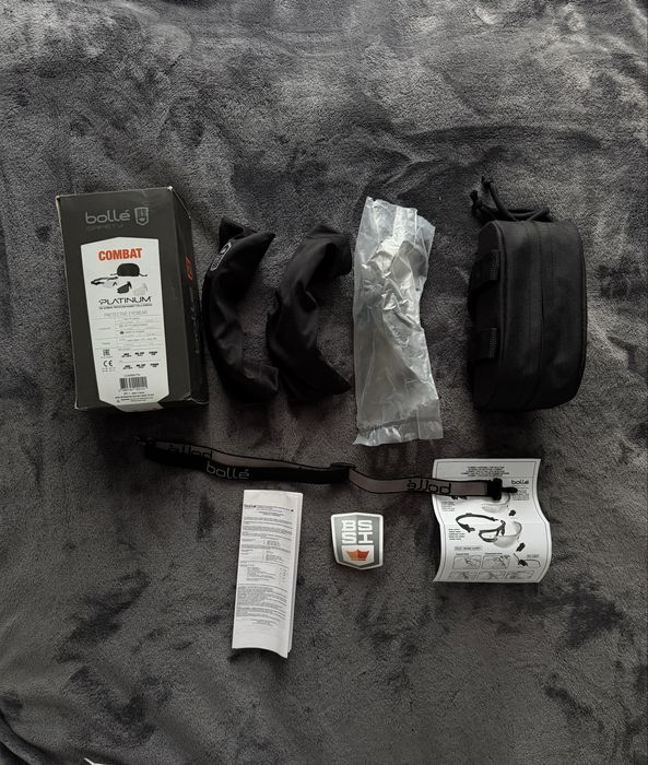 Тактичні, балістичні  окуляри Bolle safety combat platinum