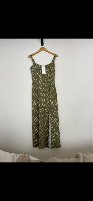 Nowa sukienka lniana  zara