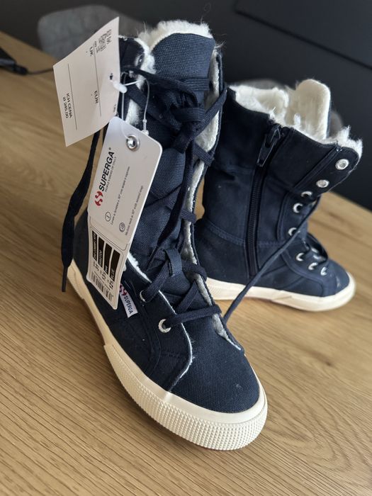 Buty suprega nowe z futerkiem ciepłe trampki 31