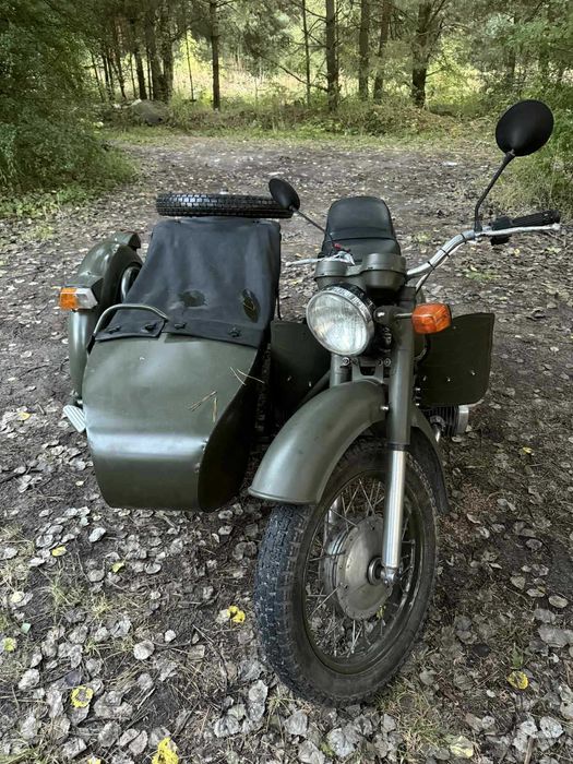 Dniepr 650 - zarejestrowany, po kapitalnym remoncie, z koszem