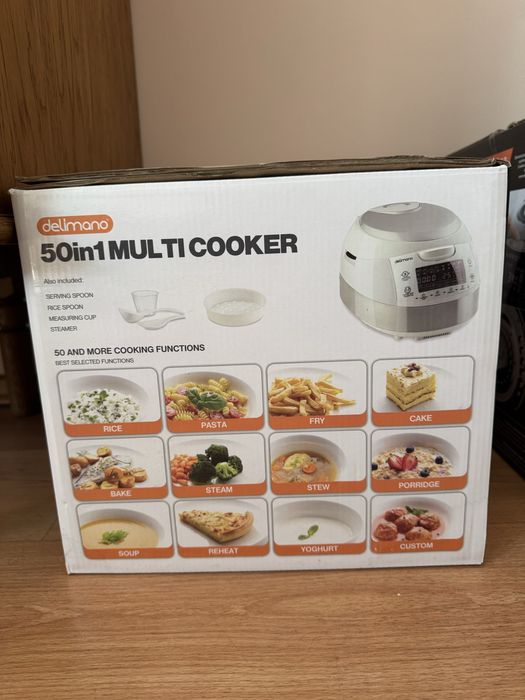 50 w 1 multicooker Delimano nowy