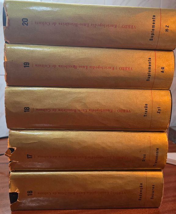 Enciclopédia Verbo - Luso Braseileira de Cultura - 20 volumes Ref: GAR