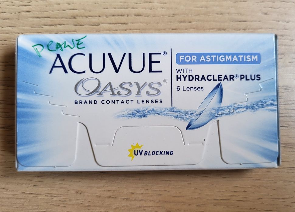 Soczewki ACUVUE Oasys for astigmatism -4.50