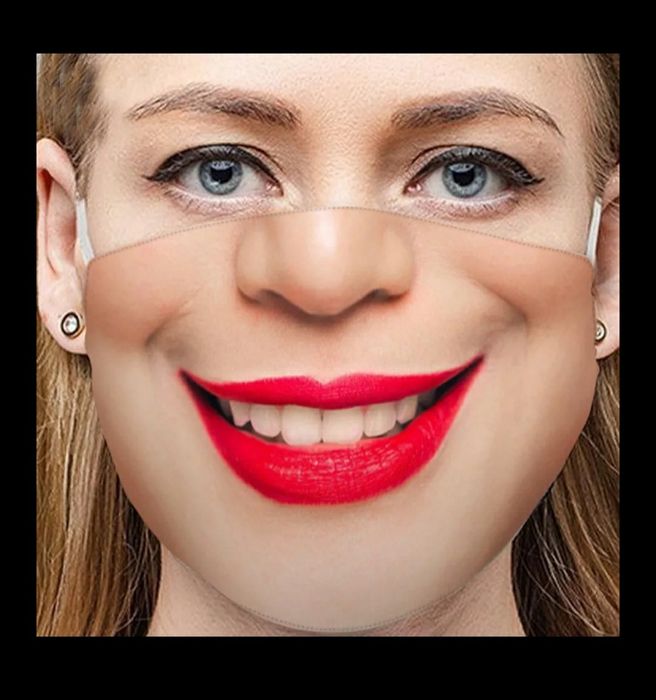 Śmieszne maseczki ochronne