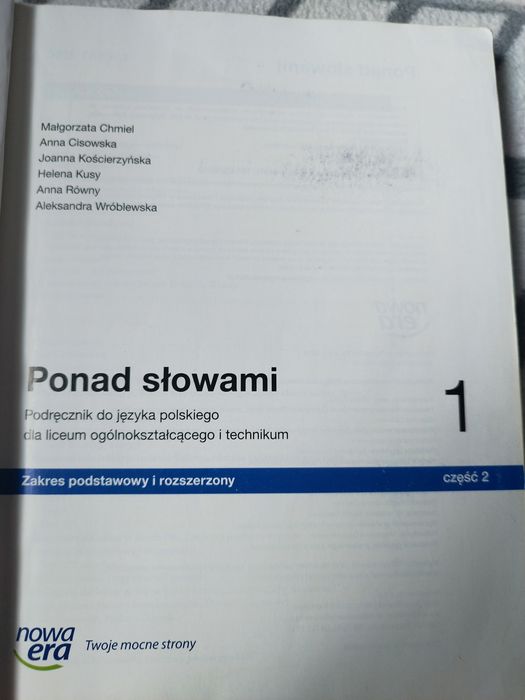 Język Polski kl.1 liceum i technikum