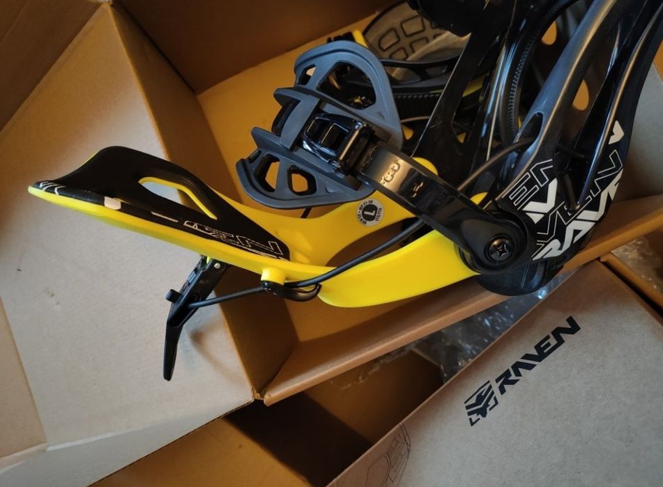 Nowe wiązania snowboardowe Raven Fastec FTM450 M L XL jak flow sp 360
