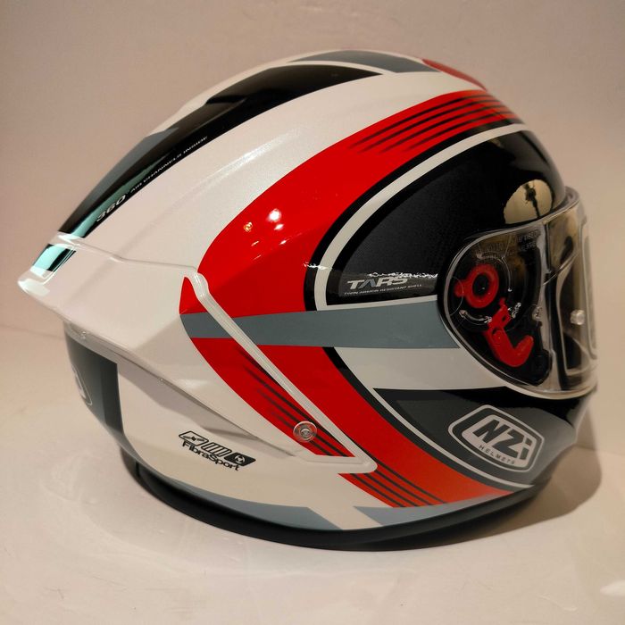 Capacete NZi Trendy 3 rapid c/viseira escura+transparente mota novo