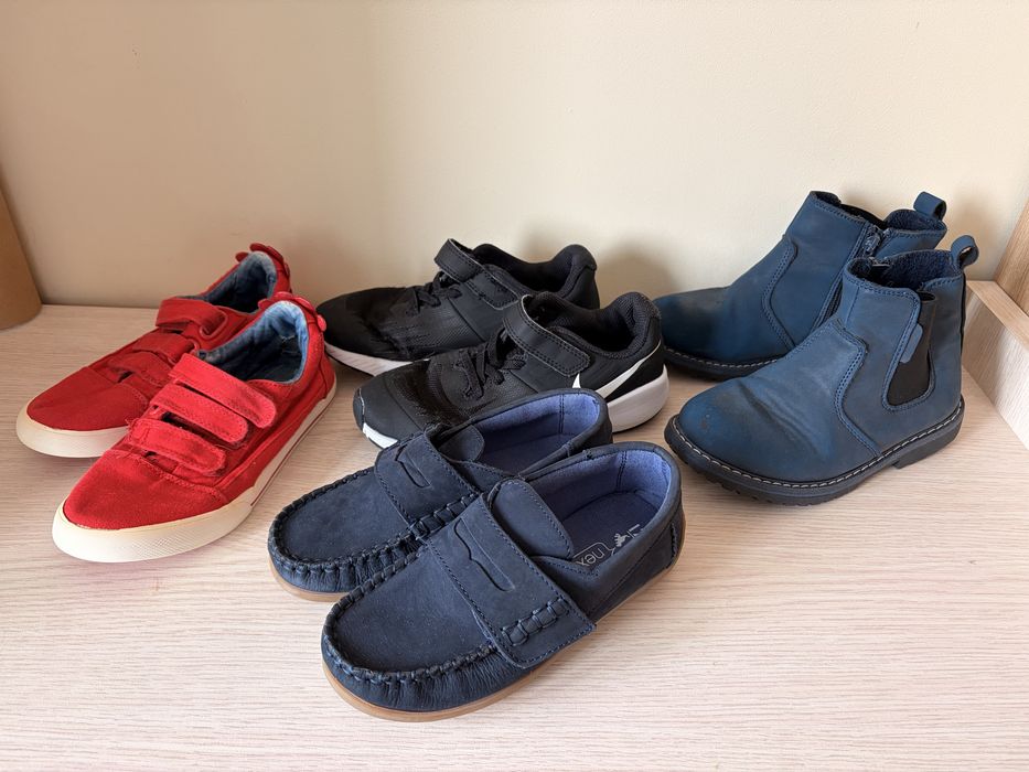 Zestaw butów r.30,5-31 Next, Nike i Reserved