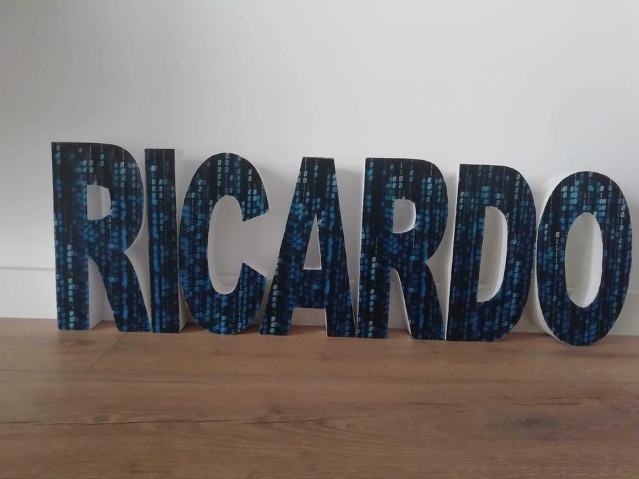 Letras Nome Ricardo