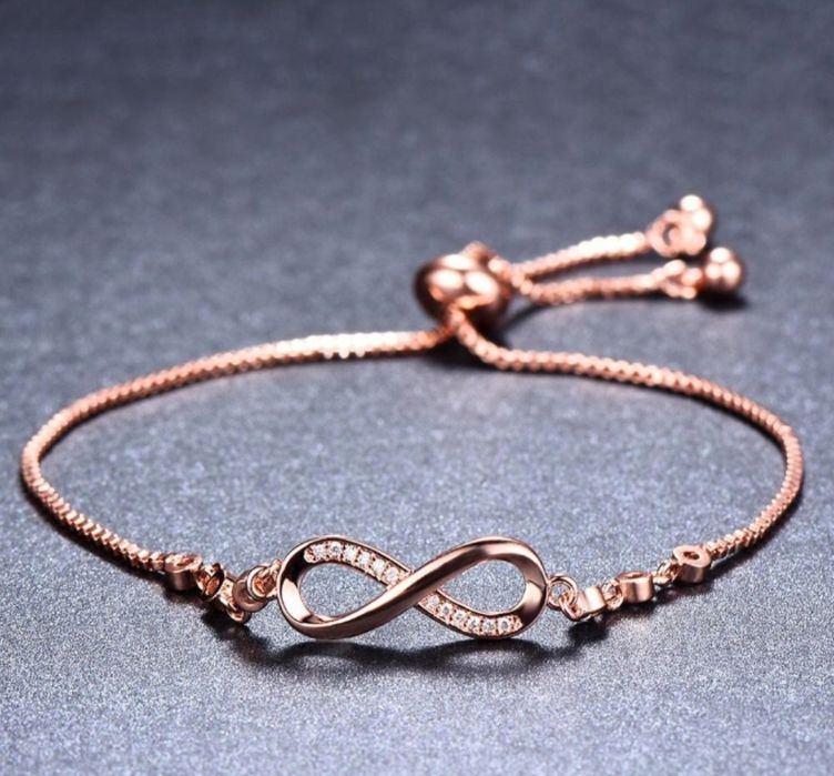 AVON Bransoletka + kolczyki NIESKOŃCZONOŚĆ