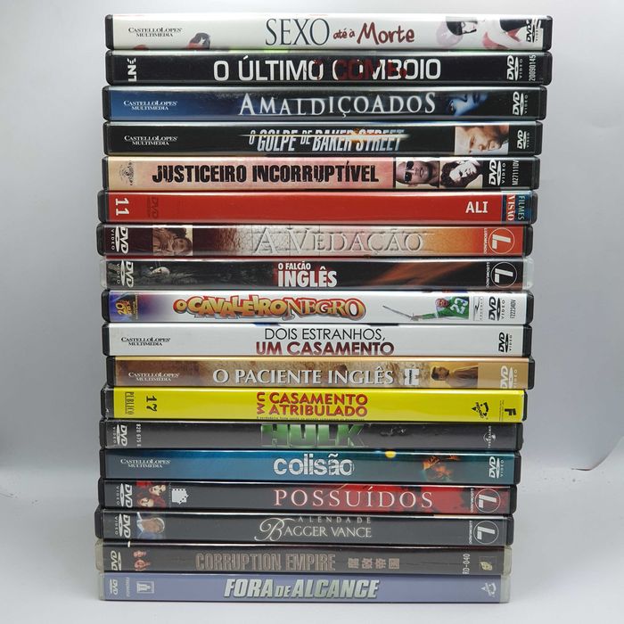 Lote 23/2 - Pack de 18 Filmes Em DVD - Ref. VI