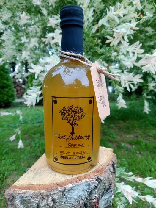 Ocet jabłkowy fermentowany naturalnie