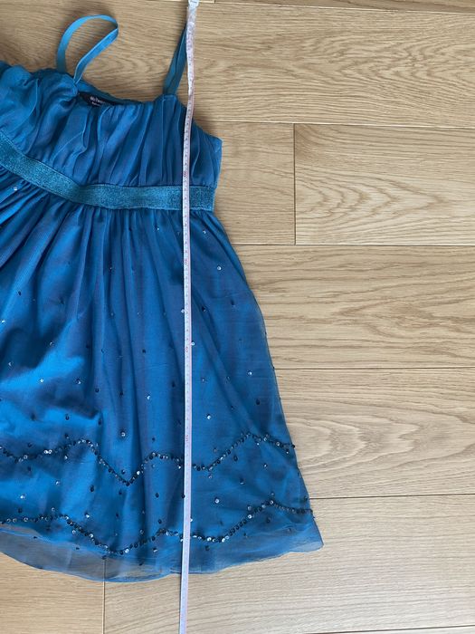 Tiulowa sukienka na ramiączkach 122/128 kappahl