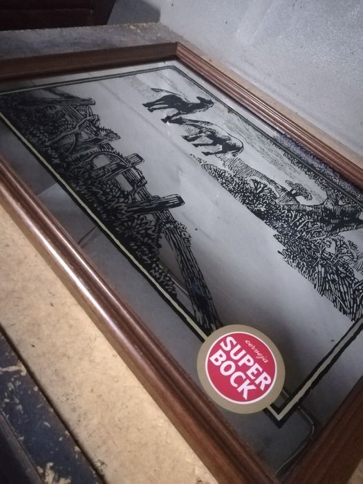 Espelho Publicitário SUPER BOCK.