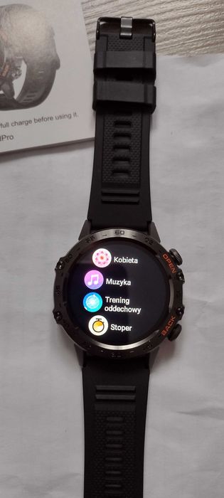 Melanda Smartwatch zegarek Bluetooth tętno rozmowy