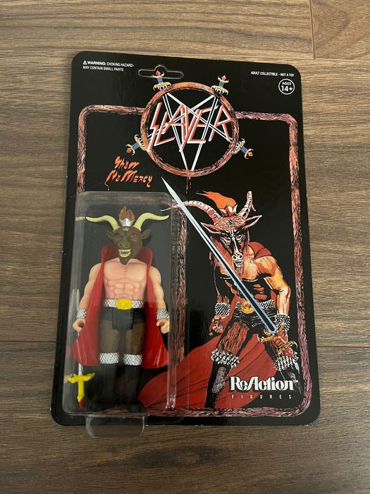 Conjunto 5 figuras Slayer ReAction - Novas e seladas