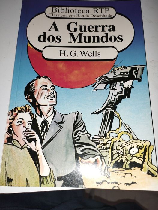 Livro "A Guerra dos Mundos"