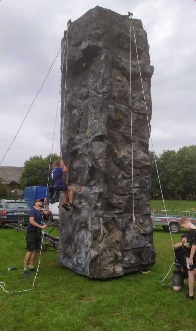 Ścianka wspinaczkowa, eurobungee, tyrolka, zamki dmuchane