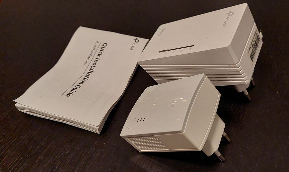 Conjunto TP-LINK powerline WiFi extender