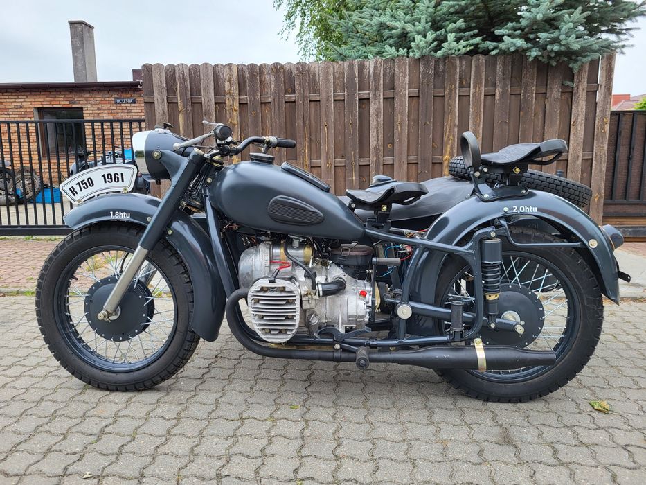 Promocja K 750 odrestaurowany  mt mw dniepr m 72