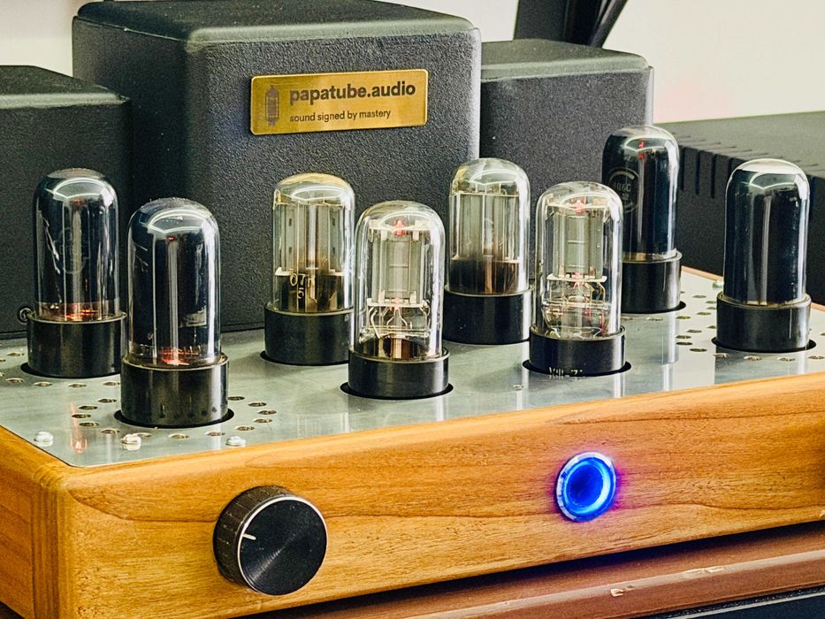 ‼️ Ламповый 6П6С (=6V6 Fender/Audio Note) PP, 8 ламп, 2×12Вт ВИДЕО