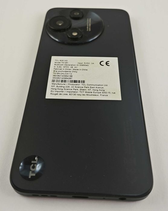 Smartfon TCL 60R 4 GB / 128 GB 5G szary
