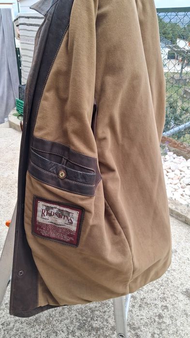 Casaco de cabedal XL REDSKINS