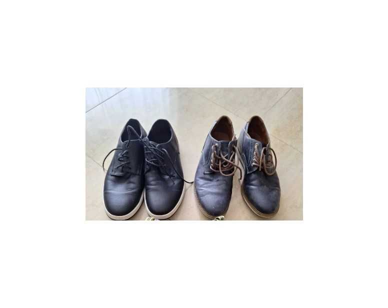 2 pares de sapatos Homem tam 41
