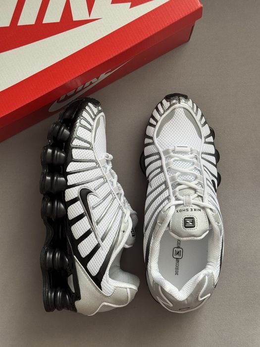 36-45 Nike Shox TL Black White (без предплат)