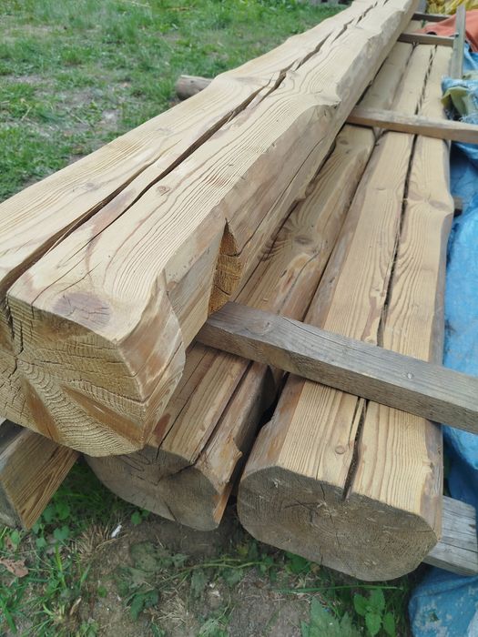 Belki rustykalne stu letnie orginalne modrzew