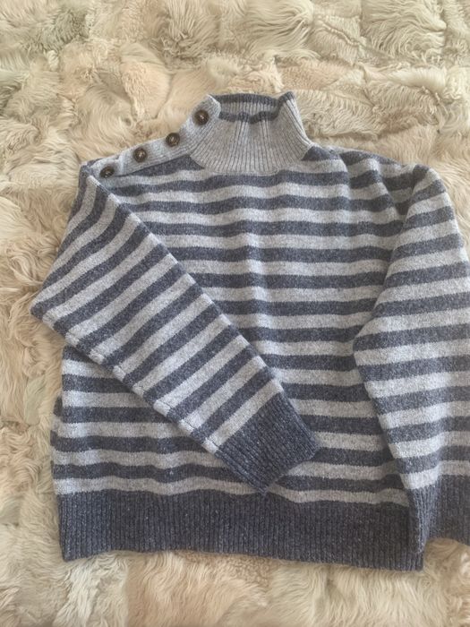 Sweter  damski w paski S/M nowy