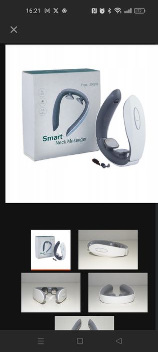 Smart neck massage masażer szyi