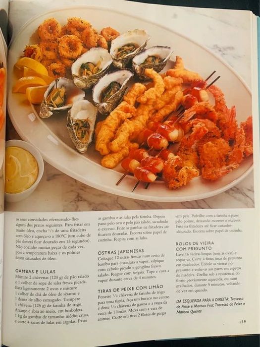 O livro essencial do peixe e marisco